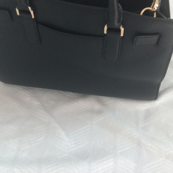 Michael Kors Dillon Saffiano Leather Satchel - Black - Picture 12 of 16